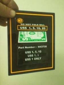 arcade bill changer bezel kit - Picture 1 of 3