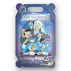 2025 Disney Parks Pin Fairy Tale Moments Pinocchio Geppetto Limited Edition New - Picture 1 of 3