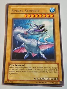 Spiral Serpent - STON-EN003 - Rare  Unlimited Yugioh - Picture 1 of 2