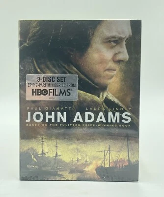 John Adams (HBO Miniseries, 3-Disc DVD Box Set)  *Brand New & Factory Sealed* - Image 1 of 4