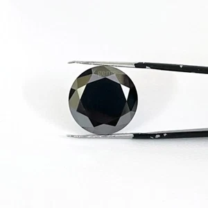 BLACK DIAMOND SOLITAIRE LOOSE 4-5 Ct Carbonado Earth Mined AAA Certified ! - Picture 1 of 4