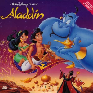 ALADDIN CC CLV NTSC LASERDISC Walt Disney's Classic - Foto 1 di 1