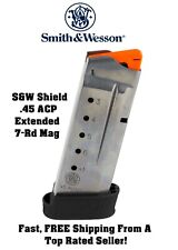 Smith & Wesson/S&W M&P45 SHIELD .45 ACP/Auto 7 Round Extended Magazine/Clip  -6B