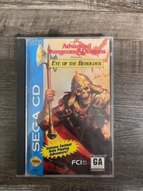 Advanced Dungeons & Dragons Eye Of The Beholder + Brams Stokers Dracula Sega CD