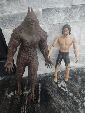 2003 Jakks Van Helsing Movie Velkan 5" Action Figure Wolf Suit Wolfman Nice!! Cover
