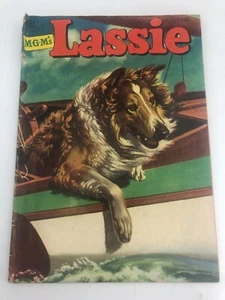 Lassie MGM's #9 Oct-Dec (1952) TV Movie Dell Comic Book - Picture 1 of 2