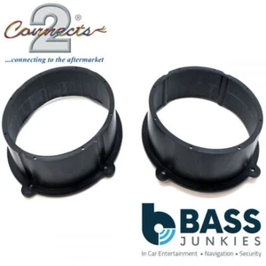 CT25AU11 Brackets 8" Speakers Brackets Fits Audi TT MK2 2007-2014 Front Doors - Picture 1 of 4