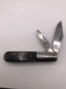 Vintage Barlow Pakistan 2 Blade 2.5” Clip Point Folding Pocket Knife - #2-502 - Picture 1 of 7