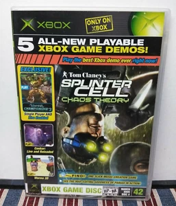 NEW 2005 ORIGINAL XBOX MAGAZINE DEMO DISC #42 SPLINTER CELL: CHAOS THEORY - Picture 1 of 5