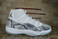 Nike Air Jordan 11 XI OVO SAMPLE Grey Snake skin Drake FAMILY FRIENDS Size 12