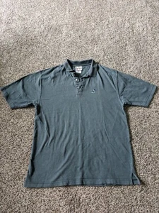 Walt Disney World Polo Shirt Gray With Mickey Logo Embroidered Vintage Large - Picture 1 of 8