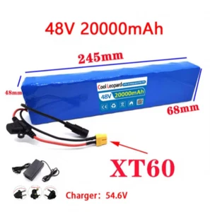 Nuevo Paquete de Batería Li-lon 13S2P 48V 20Ah 1000W Adecuado para Scooter Eléctrico M365 - Imagen 1 de 11