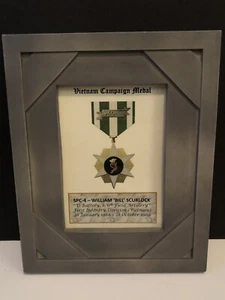 REPUBLIC OF VIETNAM CAMPAIGN MEDAL ~ 5x7 Medal Print with Rank, Name, Unit, etc. - Picture 1 of 12