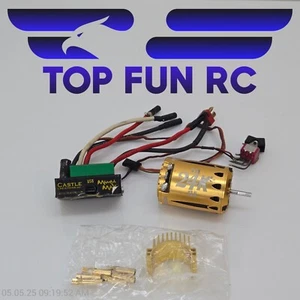 Revtech RC 24k- 17.5 Brushless, Sensored w/ Castle Mamba Max Pro ESC 1/10 Scale - Picture 1 of 4