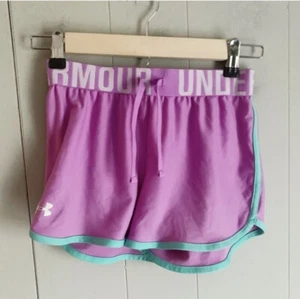 UNDER ARMOUR Play Up Shorts Lavender Size YM Drawstring - Picture 1 of 3