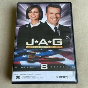 JAG: Eighth Season 8 (DVD 5-Disc Box Set) Law Crime Drama Catherine Bell Elliott - Picture 1 of 13