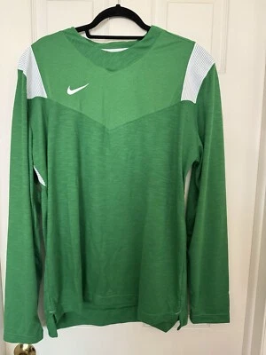 Camiseta de jugador Nike Dri-FIT grande de manga larga verde 'Oregon Ducks' para hombre DJ5118-377 Foto 1 de 4