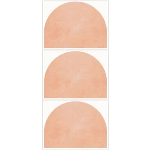 3 PCS Geometrische Tapete Bogen Hintergrund Wandtattoo Wandbogen Aufkleber - Bild 1 von 12