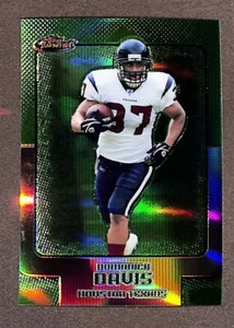 2006 Finest Green Refractor #39 Domanick Davis /199 - Picture 1 of 3