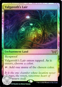 MTG Valgavoth's Lair | NM Foil | Duskmourn (DSK) - Picture 1 of 3