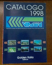 GOLDEN ITALIA - CATALOGO VIACARD 1998