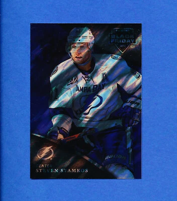 2013 PANINI BLACK FRIDAY HOCKEY STEVEN STAMKOS lightning LAVA FLOW /150   - Image 1 of 2