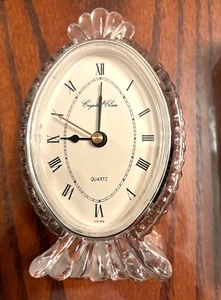 Reloj Cuarzo Cristalino Siglo 7"" Ovalado Nuevo, Sin Arañazos - Imagen 1 de 8