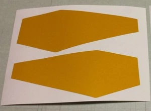 Set of 2 Ski-Doo REV XP 08-19 Snowmobile Front Nosepan Reflectors NEW - Picture 1 of 1