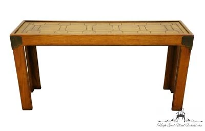 KROEHLER FURNITURE Centurian Collection Rustic Americana 54" Accent Sofa Tabl... - Image 1 of 4