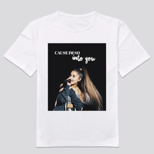 CUSTOM T SHIRT ARIANA GRANDE MUSIC HIP HOP R&B VINTAGE TEE ARTIST POP - Foto 1 di 3