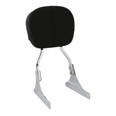 Chrome Low Backrest Sissy Bar Fit For Harley Heritage Softail FLST FLSTC 1984-17 - Image 1 of 4
