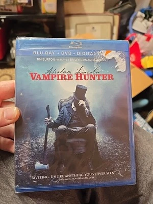 Abraham Lincoln Vampire Hunter (Blu-ray/DVD) New Sealed - Image 1 of 2