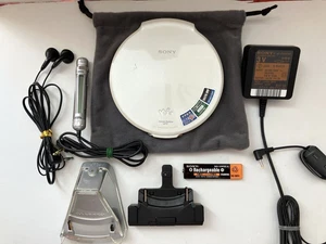 Reproductor de CD portátil Sony Walkman Flagship modelo D-NE20 probado Japón - Imagen 1 de 9