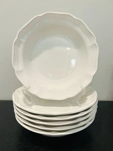 6 Mikasa Französische Landschaft 8,5" Rand Suppe Salat Müslischalen - Bild 1 von 14