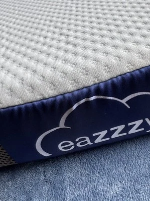 Eazzzy Classic Matratzentopper 90x200x7cm- Weiß,Grau - Bild 1 von 4