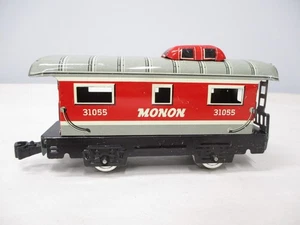 Marx 31055 Monon Caboose 6 Inch 4 Wheel Tin Litho O gauge X6813 - Picture 1 of 6