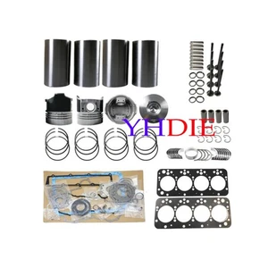 V4300 V4300-3A Overhaul Rebuild Kit Set For Kubota Engine Tractor M7950F M7950 - Picture 1 of 5