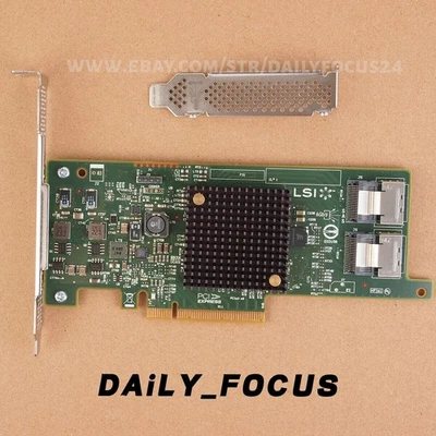 OEM LSI 9207-8i IT MODE HBA 6Gb/s PCI-E 3.0 SAS2308 ZFS UNRAID FREENAS - Image 1 of 4