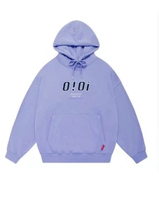 5252 O!Oi OIOI Hoodie In Lilac Purple Oversized, Medium - Picture 1 of 3