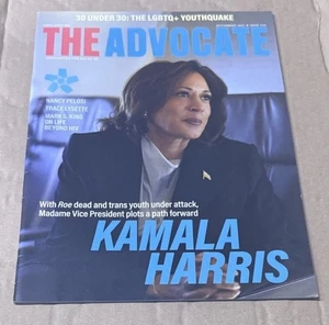 The Advocate Magazine July/August 2023 Issue 1128 Kamala Harris - Picture 1 of 4