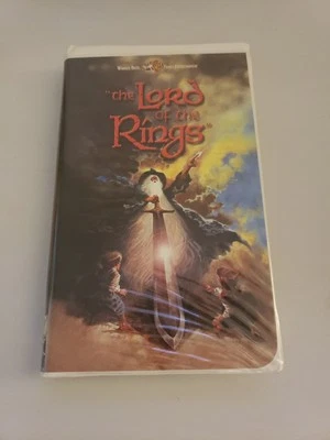 VHS The Lord Of The Rings  Animated Movie 2001 Warner Bros Vintage Fast Shipping - Image 1 of 4