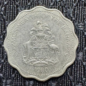 10 Cent Münze Bahamas 1980 KM# 61 - Bild 1 von 4