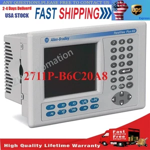 New AB 2711P-B6C20A8 Screen PanelView Plus 600 2711PB6C20A8 Fast Shipping 1PCS - Picture 1 of 4