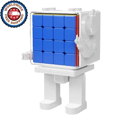 MoYu Robot Display Box per Speedcubes 4x4 e 5x5 (60 mm) - Immagine 1 di 4