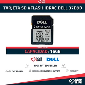 DELL vFLASH IDRAC TARJETA SD 16GB - PN:37D9D - Picture 1 of 6