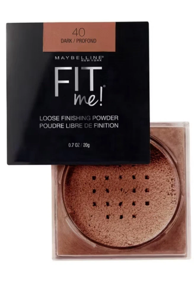 MAYBELLINE FIT ME LOOSE FINISHING POWDER SHADE 40 DARK NEW 0.7 OZ - Image 1 of 1
