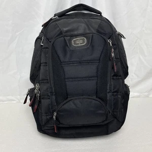 Ogio Backpack Bandit 17 Black Fleece Padded Laptop Pocket Preowned - Picture 1 of 22