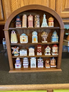 Vintage Danbury Mint Spices of The World Gewürzset 23 Vitrinen unbenutzt Gläser - Bild 1 von 20