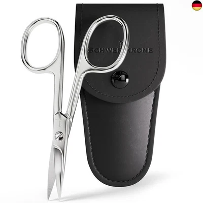 SCHWERTKRONE® Nagelschere [MADE IN GERMANY] - Hochwertige Fingernagelschere mit