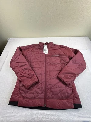 Chaqueta Adidas Terrex Multi Aislamiento Rojo Sombra Para Mujer Talla Lg Senderismo $160 Nueva Foto 1 de 4